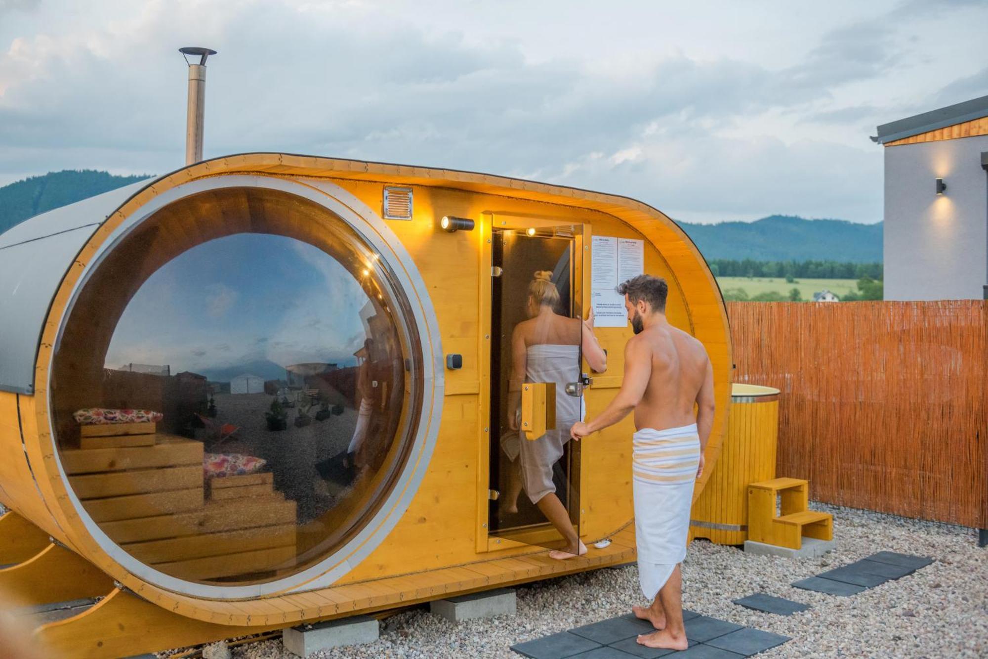 Rajska Polana Domki Premium ,Na Odludziu Z Prywatna Balia Z Jacuzzi I Sauna ,Cisza,Rowery Elektryczne,Gory,Astroprzygoda,- Adrspach, Skalne Miasto, Zamek Ksiaz,Andrzejowka,Karpacz, Sniezka,Janskie Laznie,Pec Mieroszow ภายนอก รูปภาพ